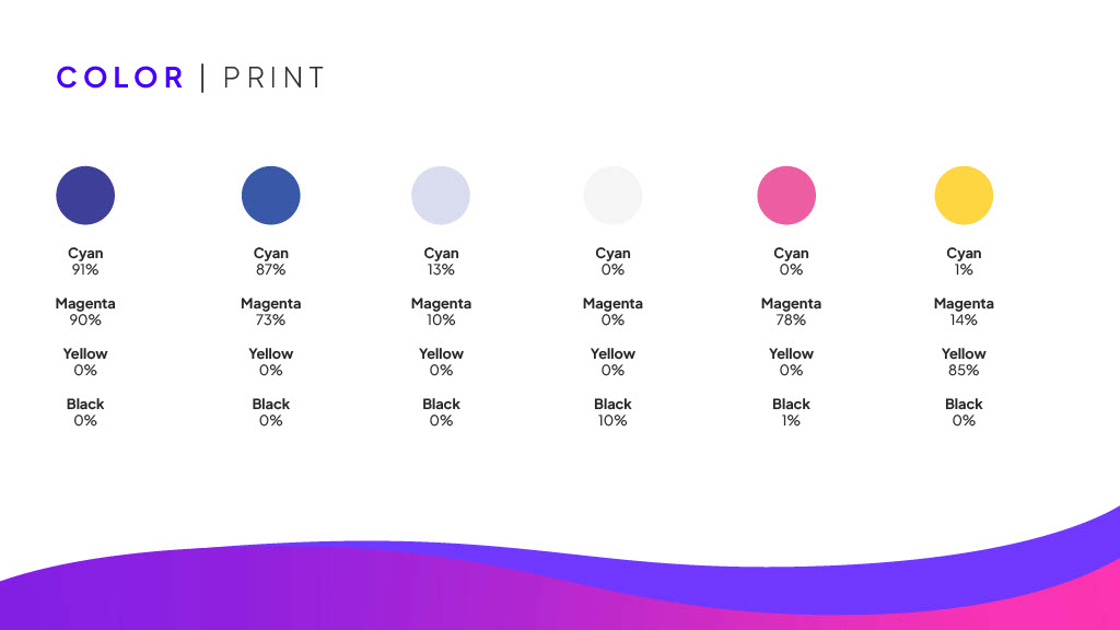 Creative Spark color palette