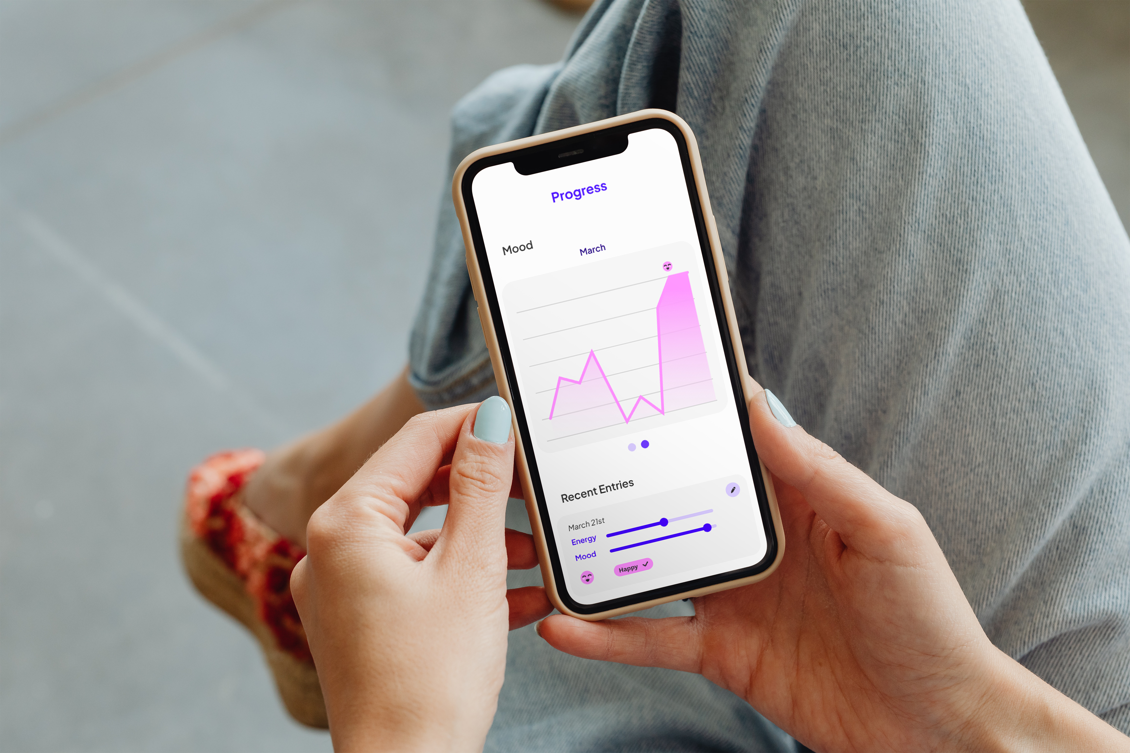 Creative Spark app mockup